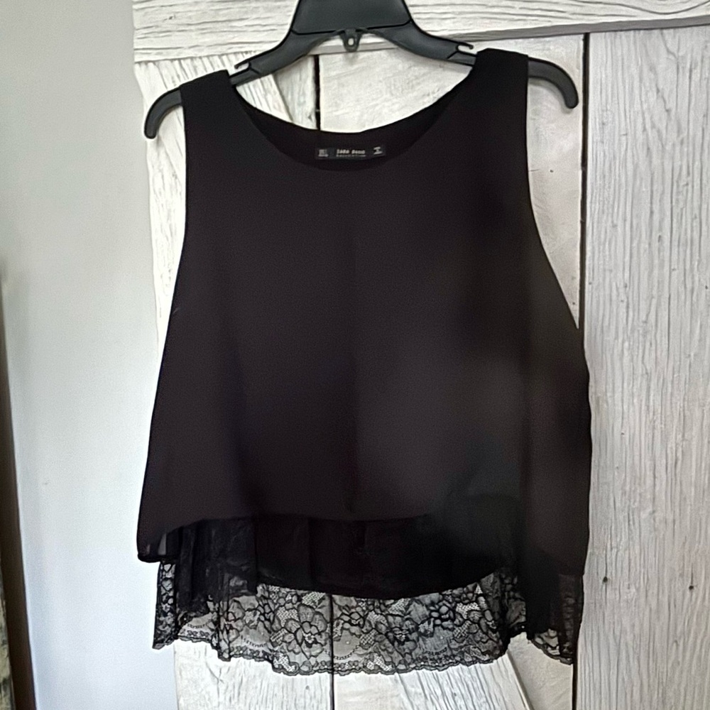 Zara Lace Trim Tank